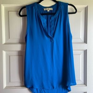 Loft Sleeveless Split Neck Tank
